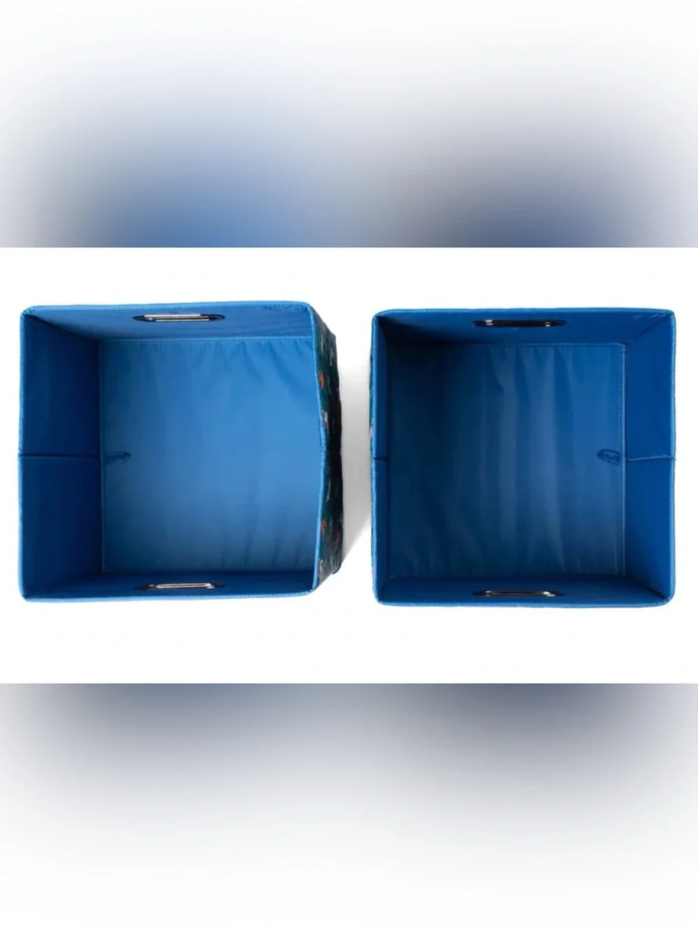 lug Cargo 2pc Collapsable Cube Bins in Tropical Birds